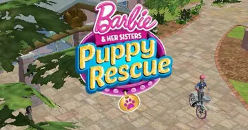 Barbie & Her Sisters - Puppy Rescue (Europe) (En,Fr,De) screen shot title